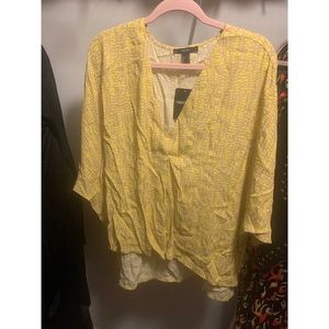 Large Yellow & Tan Tunic Forever 21